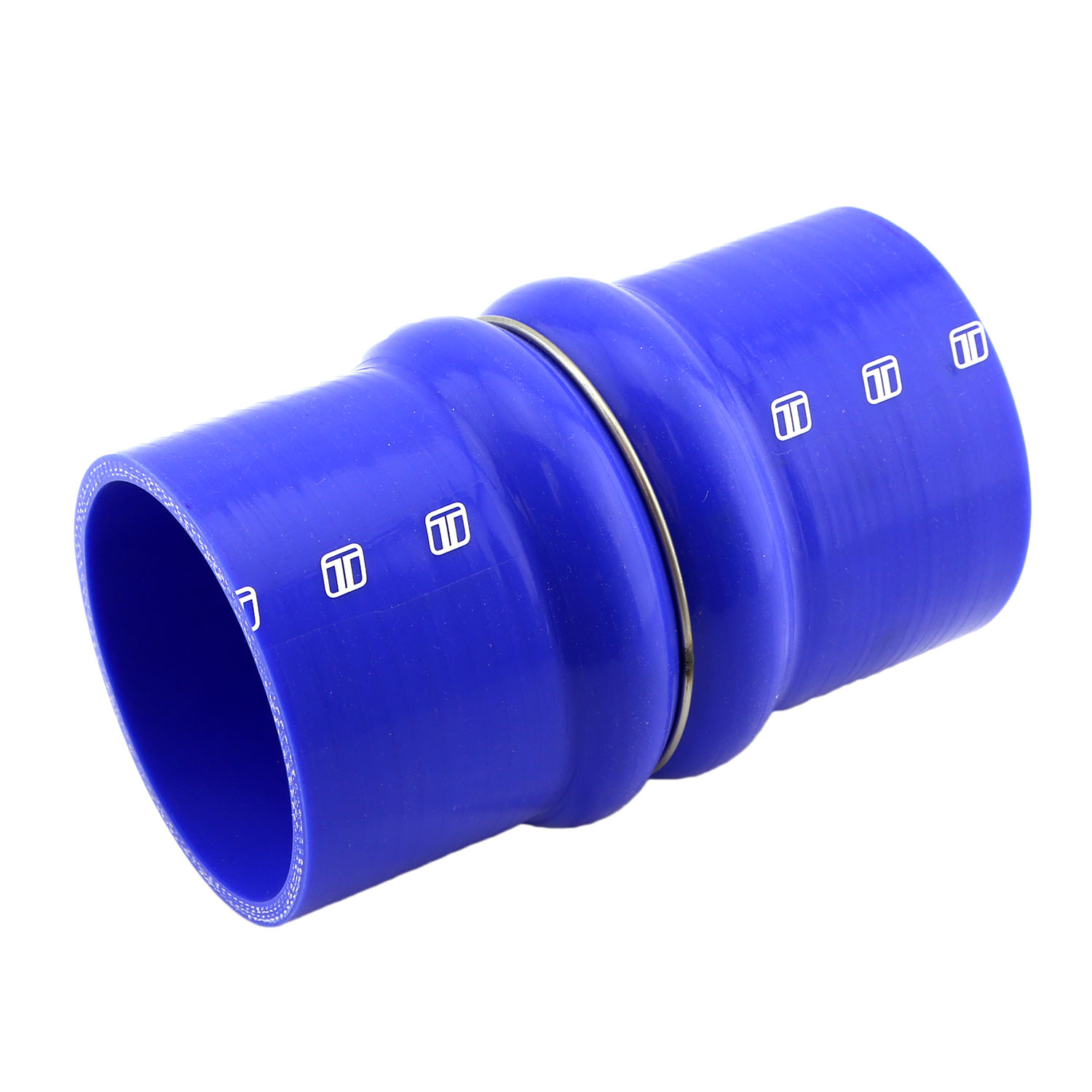 Double Hump Hose 4.00" Blue Precision Racing