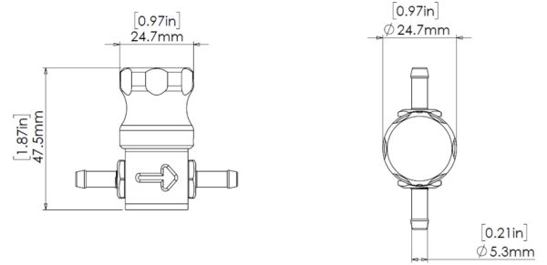 Ts 0101 110x New Boost Tee Technical Drawing
